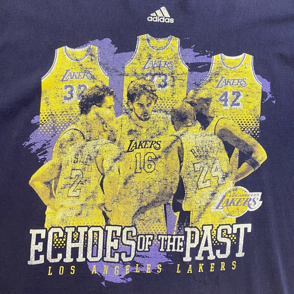 Vintage Los Angeles Lakers T Shirt XXL Kobe Bryant LA